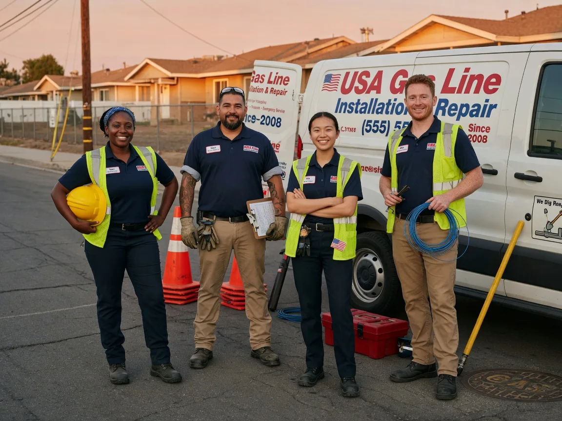 Gas Line Installation company in Galvin, WA